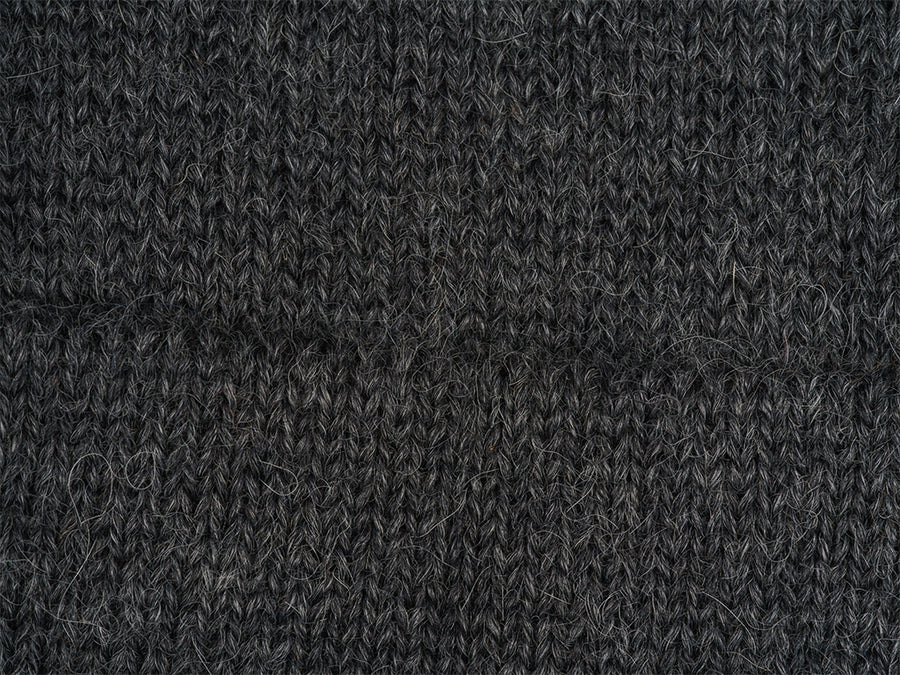 Alpaca Wool Beanie // Dark Grey