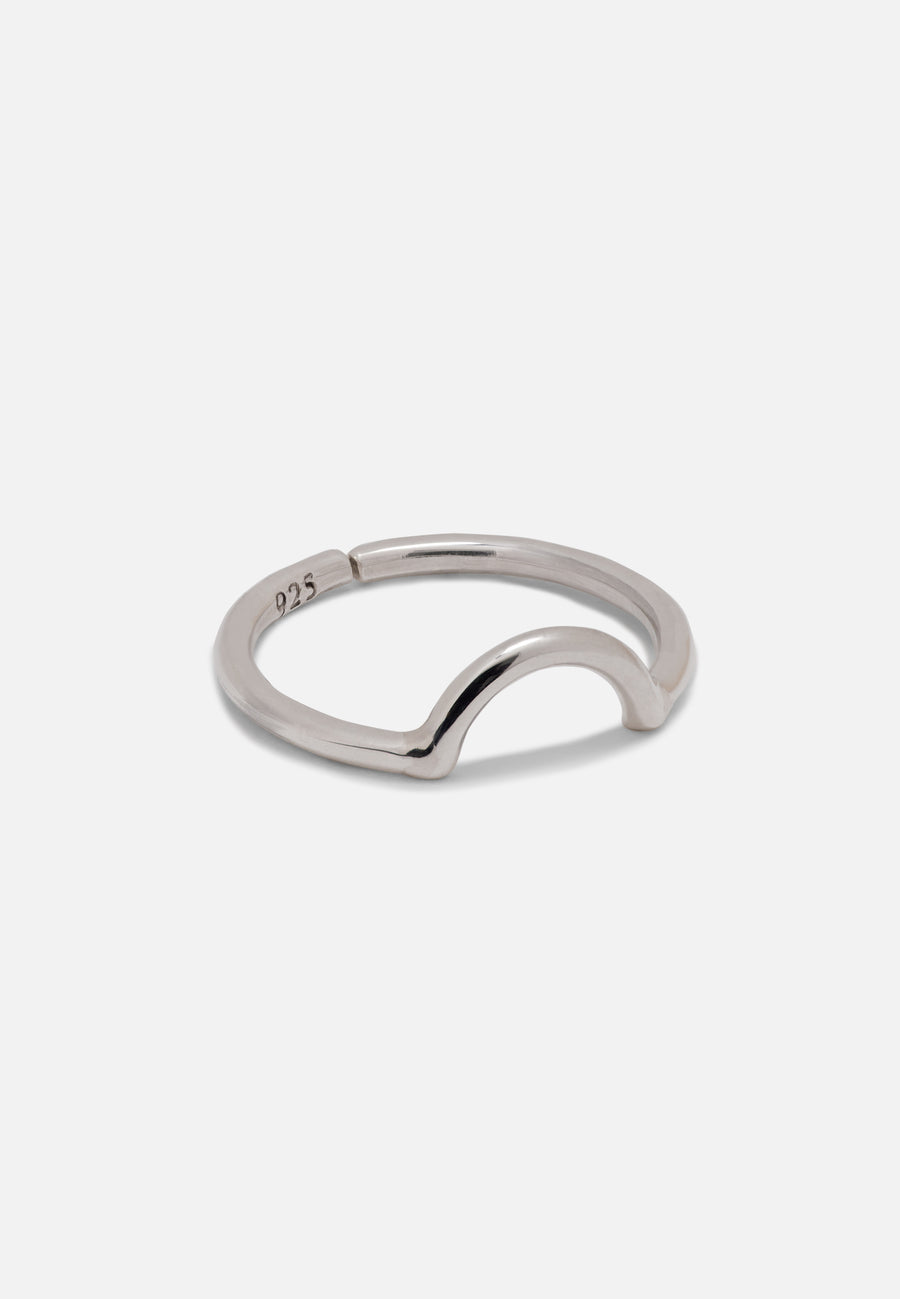 Half Circle Ring // Silver