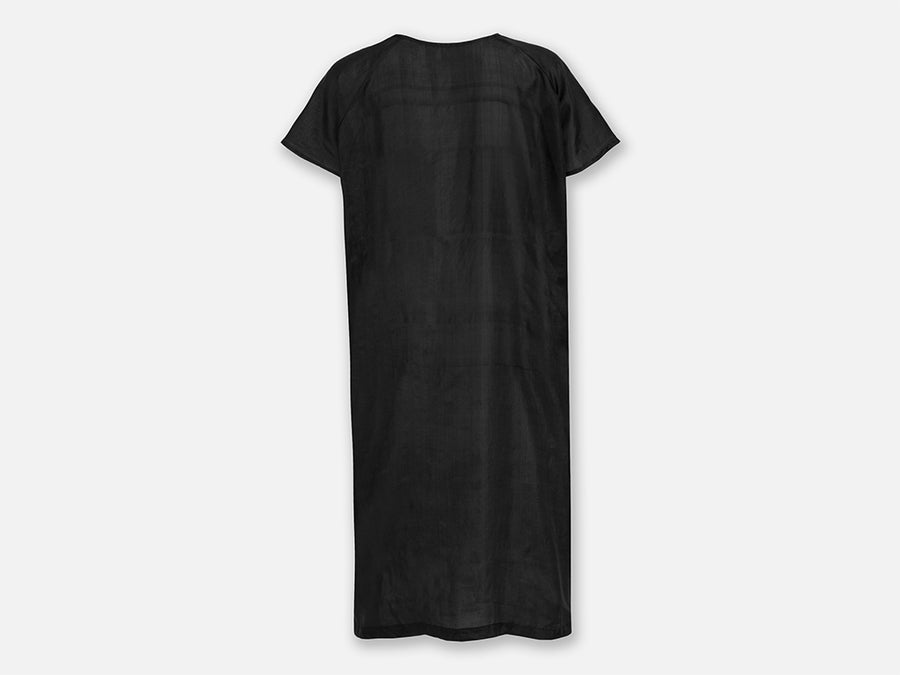 Nita Silk Dress // Black