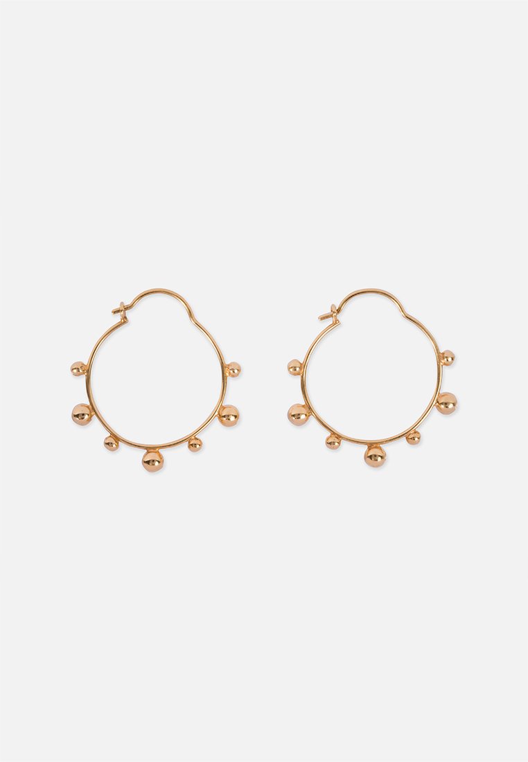 Bubble Hoops // Gold </br> Small