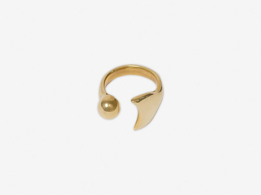 Ring Sun and Moon // Gold