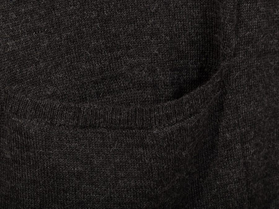 Eva Knitted Cardigan // Dark Grey