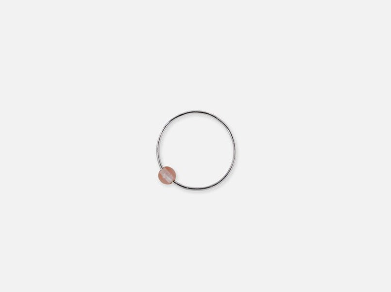 Liliana Ring // Silver & Rose Quartz