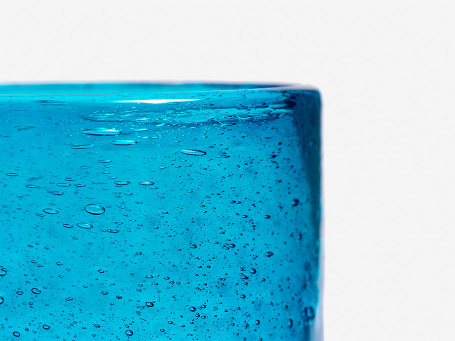 Drinking Glass // Turquoise </br> Small