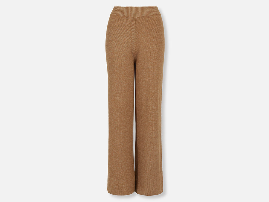Stella Alpaca Wool Pants // Beige // Inspired By