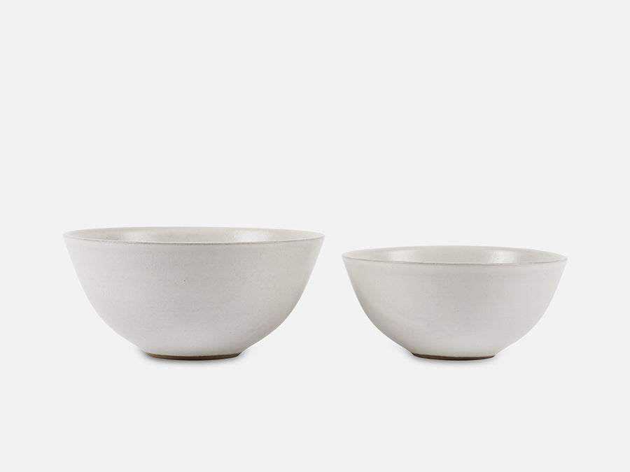 Simple Ceramic Bowl // White </br> Small