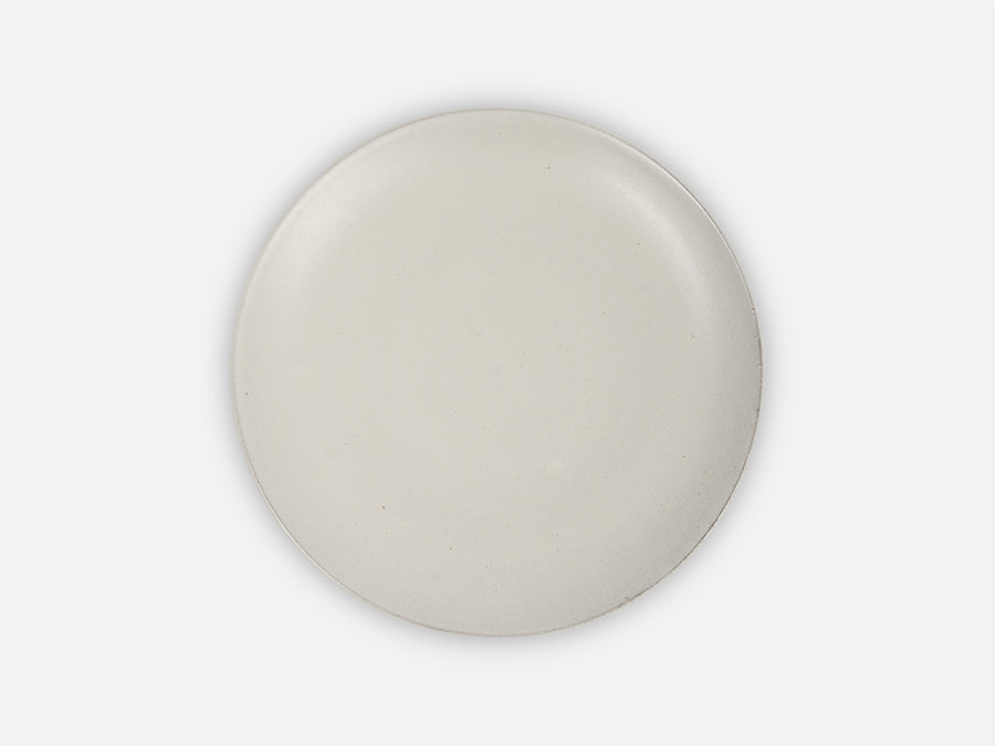 Simple Ceramic Plate // White </br>Small