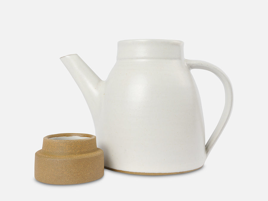 Simple Ceramic Teapot // White